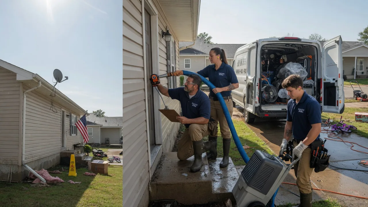 Ceiling Water Damage Restoration in Blue, AZ near me